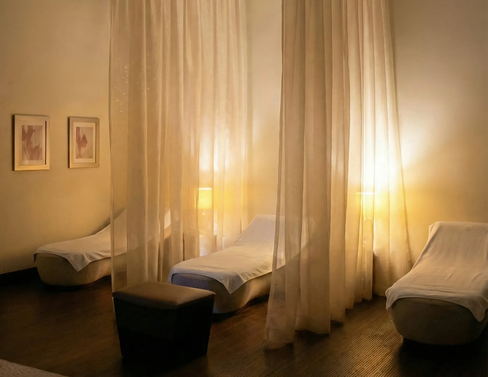 A serene private treatment room at Doral Spa, Khalifa City A, Abu Dhabi